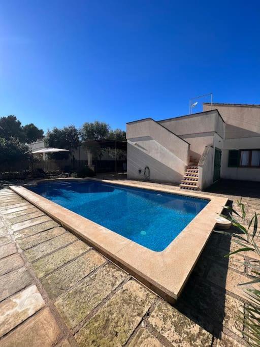 Chalet Con Piscina Sa Rapita Villa Luaran gambar