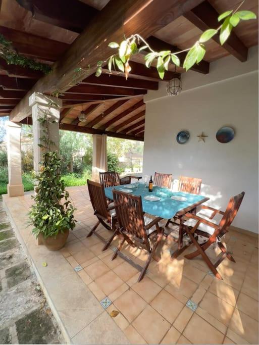 Chalet Con Piscina Sa Rapita Villa Luaran gambar
